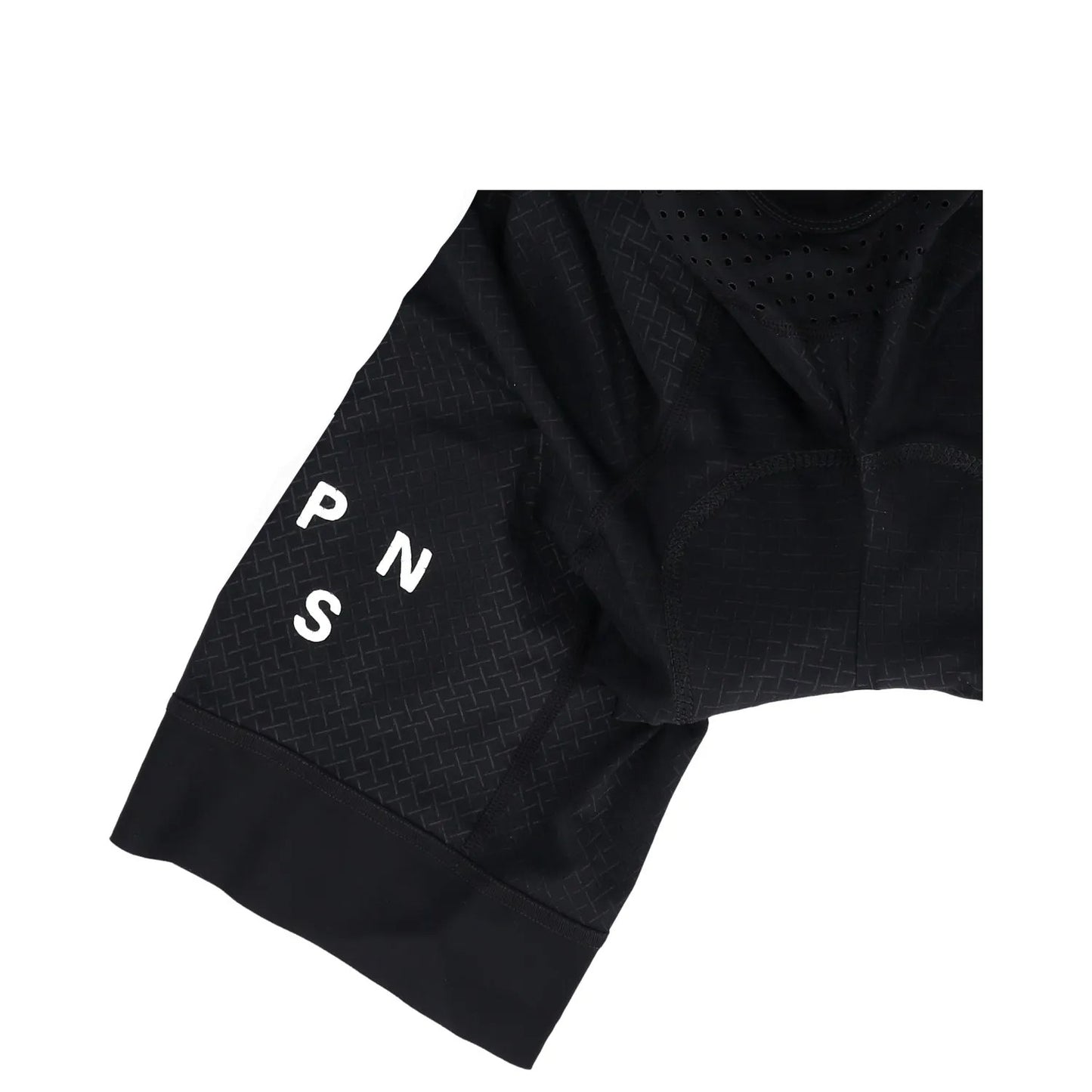 PAS NORMAL STUDIOS Men Core Mechanism Bib Shorts Sweat Black Logo Strap M RRP210 — View 2