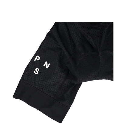PAS NORMAL STUDIOS Men Core Mechanism Bib Shorts Sweat Black Logo Strap M RRP210 — View 2
