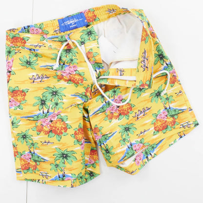 Anton Belinskiy Mens Printed Floral Bermuda Shorts Yellow Size S RRP 500 — View 5