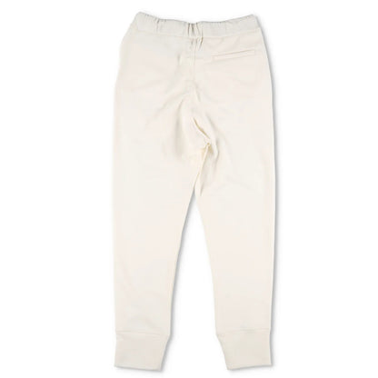JIL SANDER Womens Sweatpants Ivory Relaxed Fit Drawstring Cotton Size XS RRP 240 — View 5