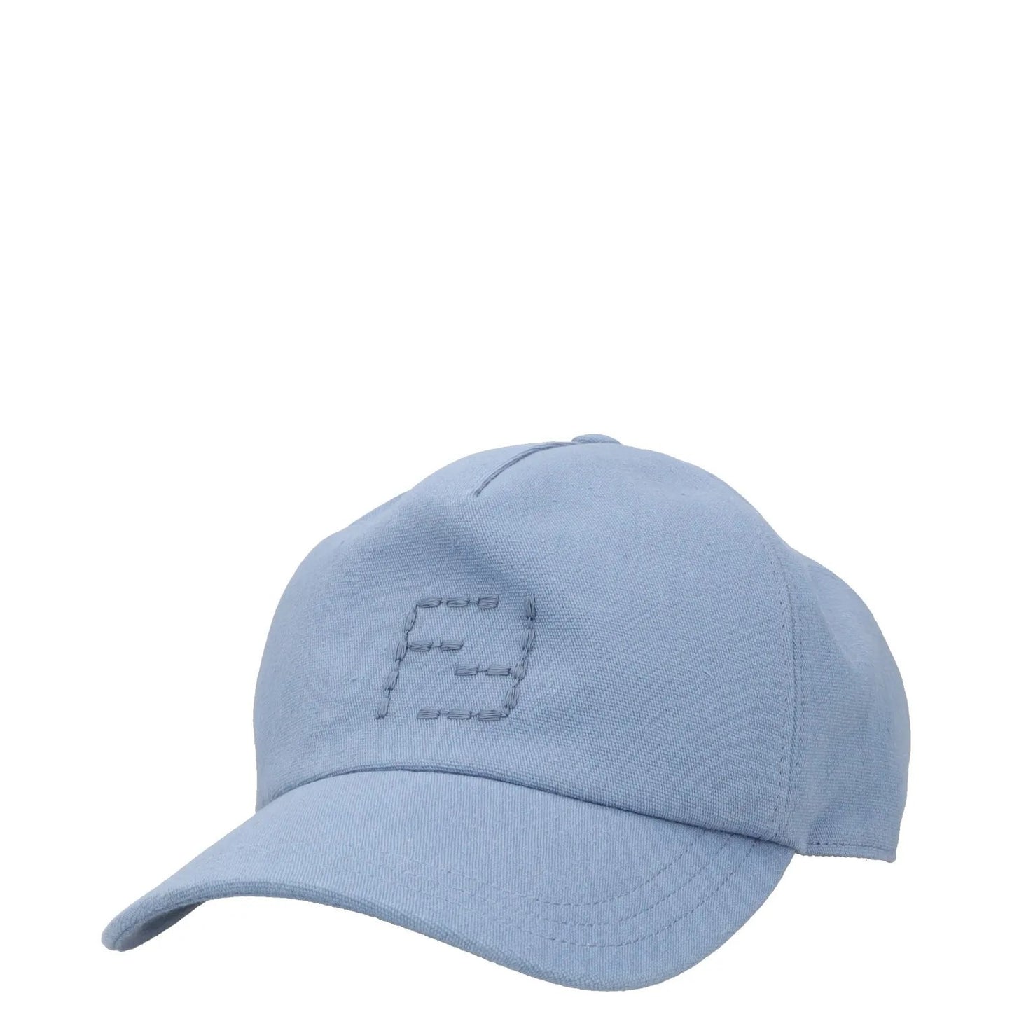 FENDI Mens Baseball Hat Ff Stitches Blue Adjustable Fit One Size RRP 380 — View 2