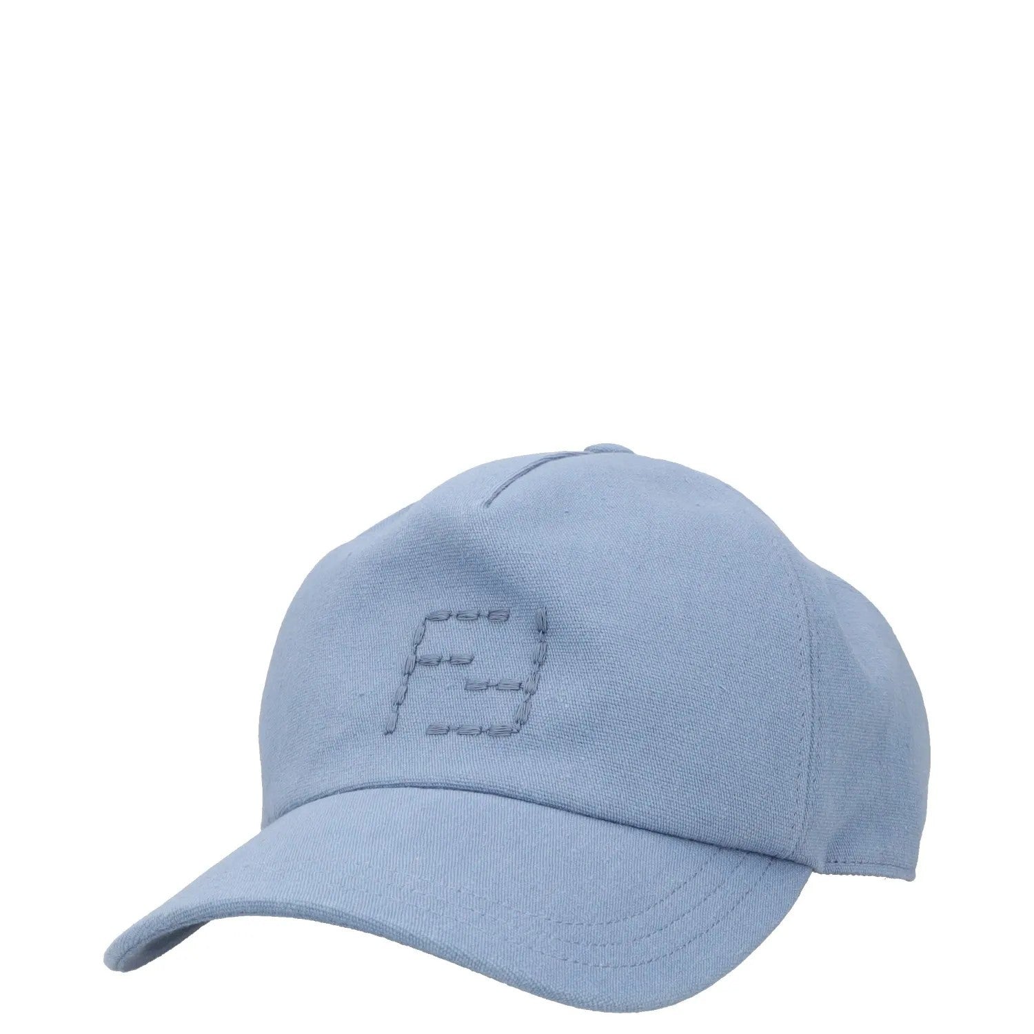 FENDI Mens Baseball Hat Ff Stitches Blue Adjustable Fit One Size RRP 380 — View 2