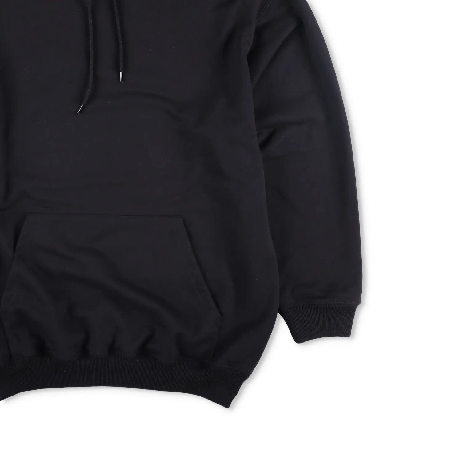 BALENCIAGA Unisex Adults Hoodie Cotton Black Kangaroo Pocket Size XS RRP 690 — View 4