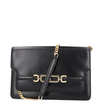 TOM FORD Womens Crossbody Bag Black Leather Gold Hardware Size M RRP 2700 — View 11