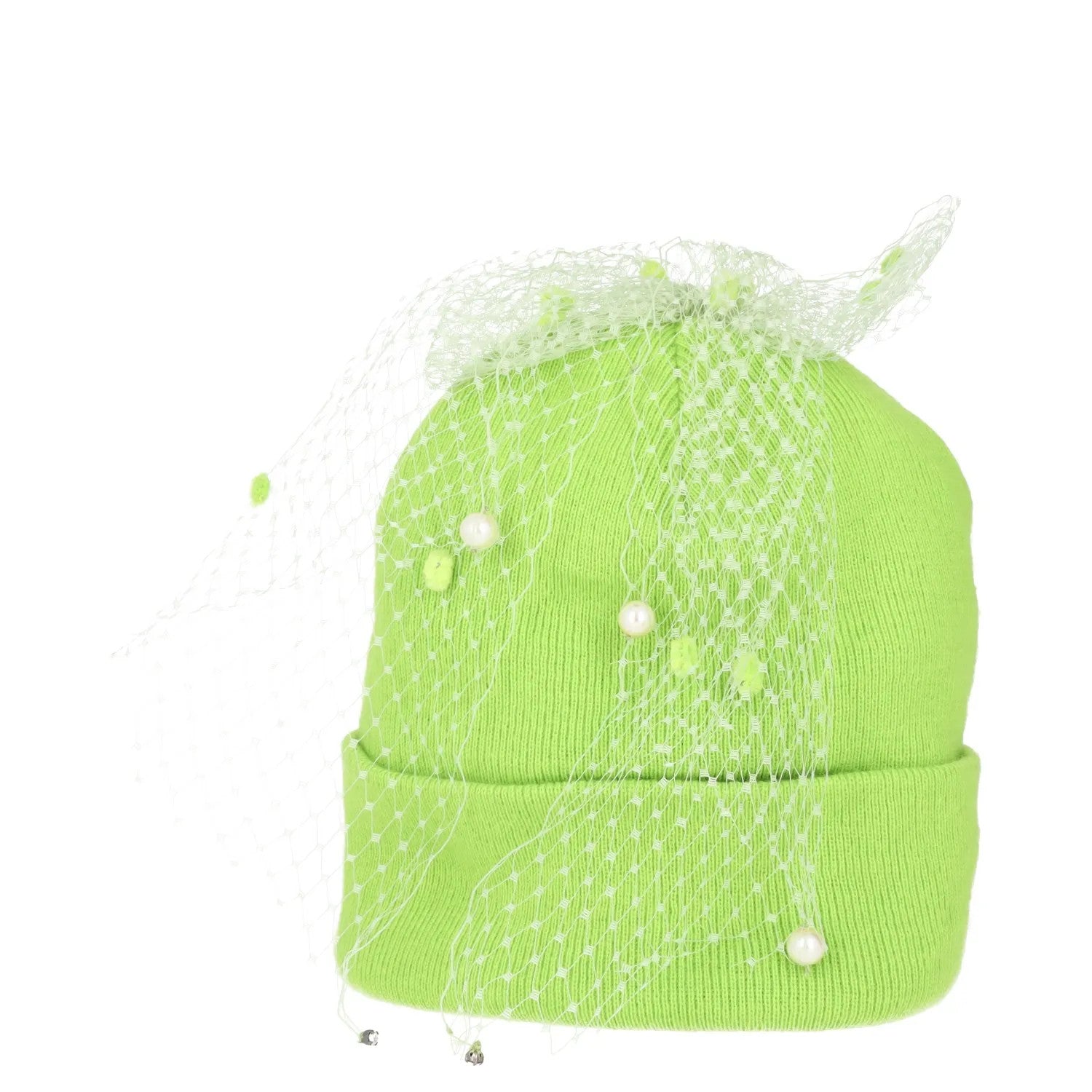 SILVER SPOON ATTIRE Womens Beanie Hat Green Synthetic Bow Detail Size S RRP 100 — View 5
