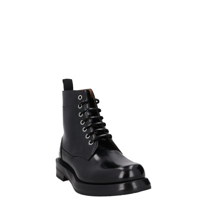 DIOR HOMME Mens Carlo Combat Boots Patent Leather Black Lace Up UK 12 RRP 1150 — View 2