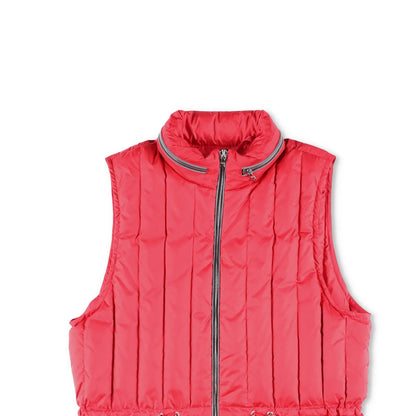 IENKI IENKI Womens Quilted Gilet Nylon Red Zip Sleeveless Size NIA RRP 300 — View 2