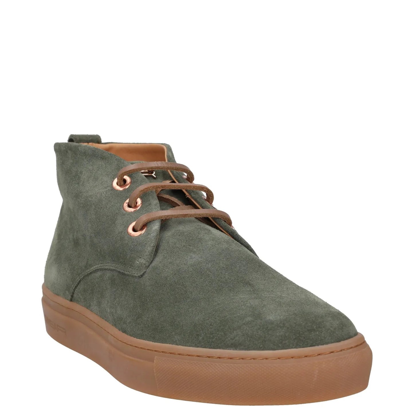 SWEAR Mens Chukka Boot Shoes Green Leather Lace Up Rubber Sole UK 7 RRP 250 — View 2