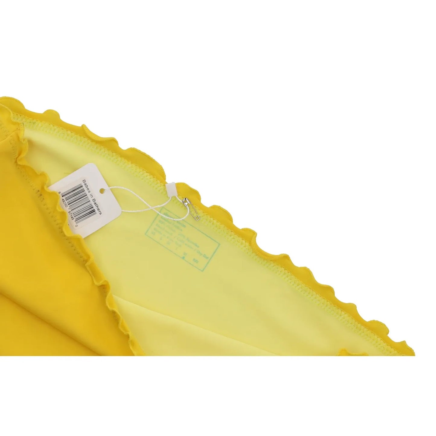 SHERRIS Womens High Waist Bikini Bottom Yellow Ruffled Size XL RRP 105 — View 8