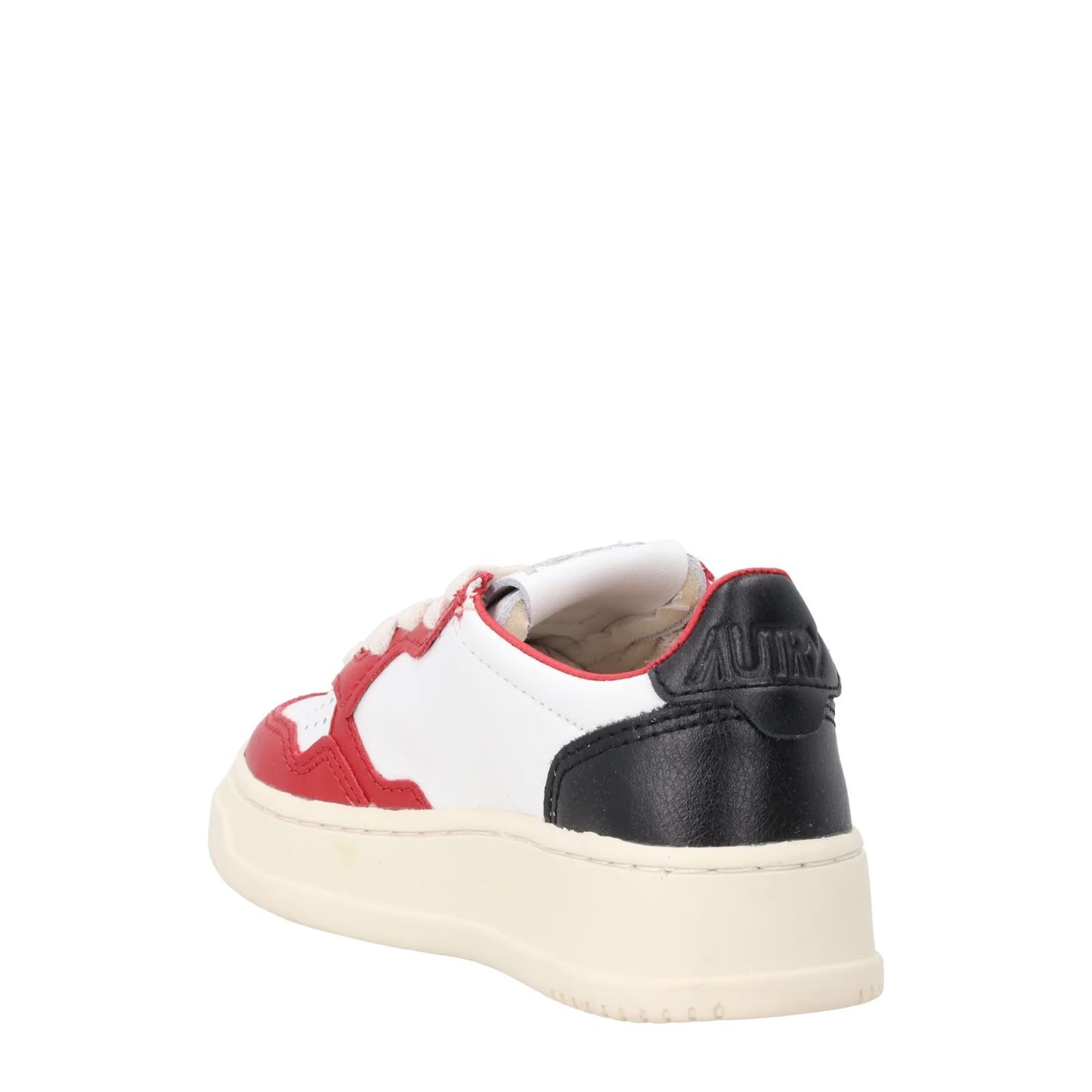 AUTRY Unisex Kids Medalist Trainers Leather Low Top White Red EU 31 RRP 165 — View 5