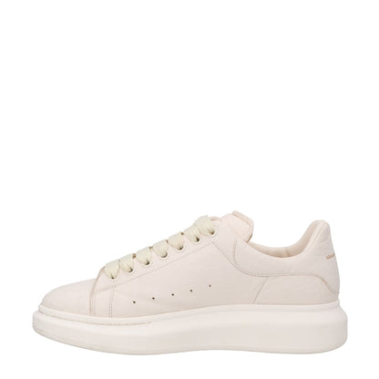 ALEXANDER MCQUEEN Mens Chunky Grain Sneaker Leather White Low Top EU 42 RRP 595 — View 4
