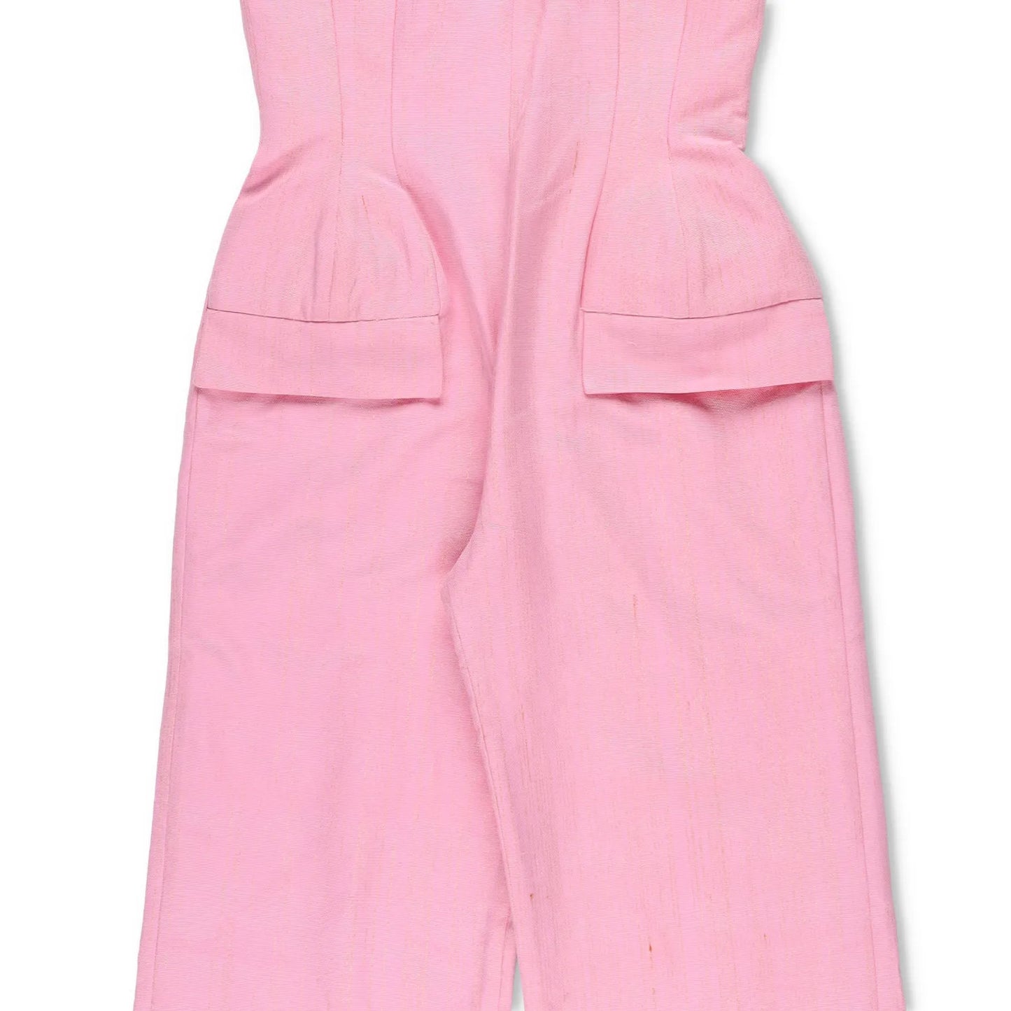 PAPA OPPONG Womens Edy Petiole Overall Kente Jumpsuit Pink One-Piece S RRP 2265 — View 3