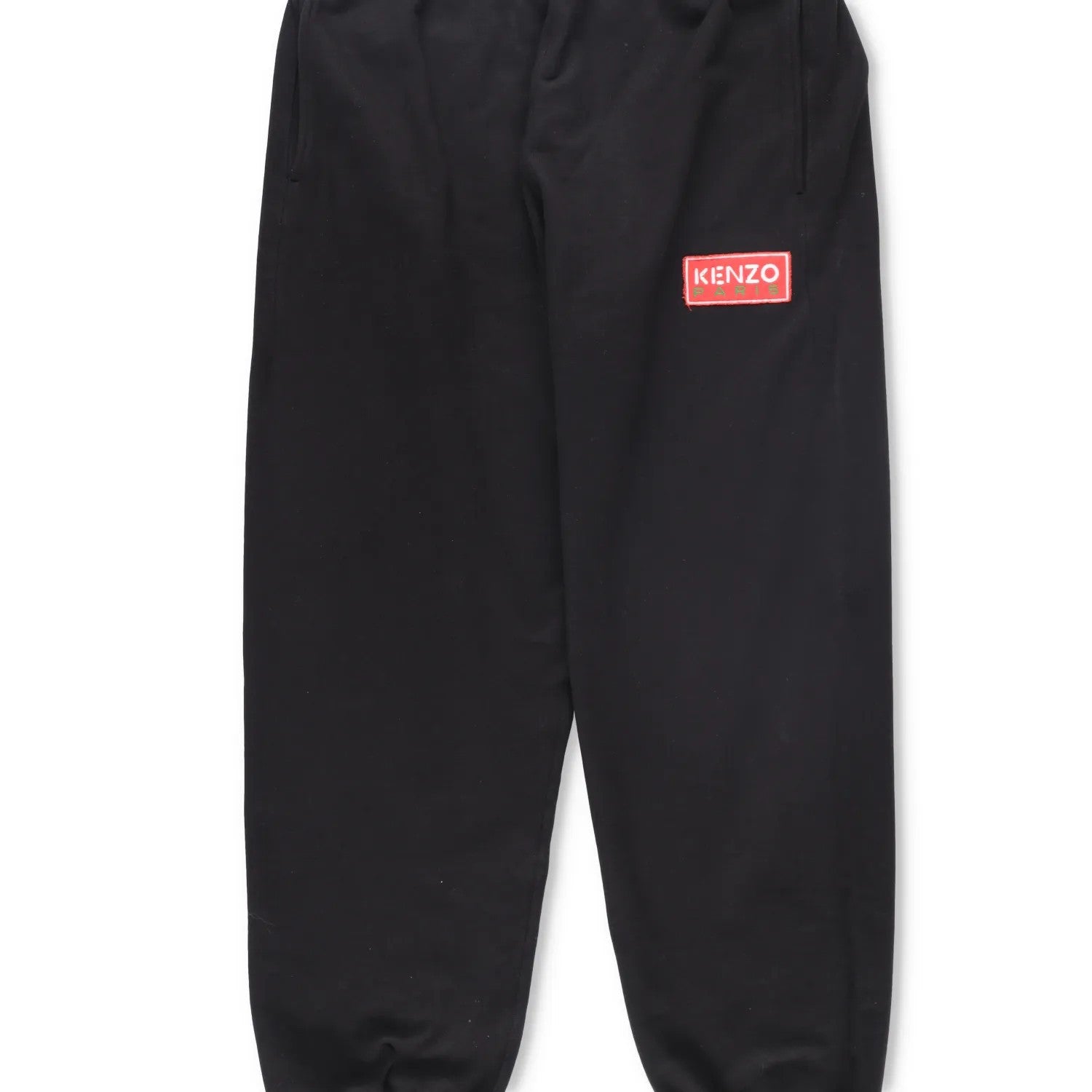 KENZO Mens Paris Classic Jogger Pants Cotton Blend Fleece Logo Black L RRP 270 — View 3