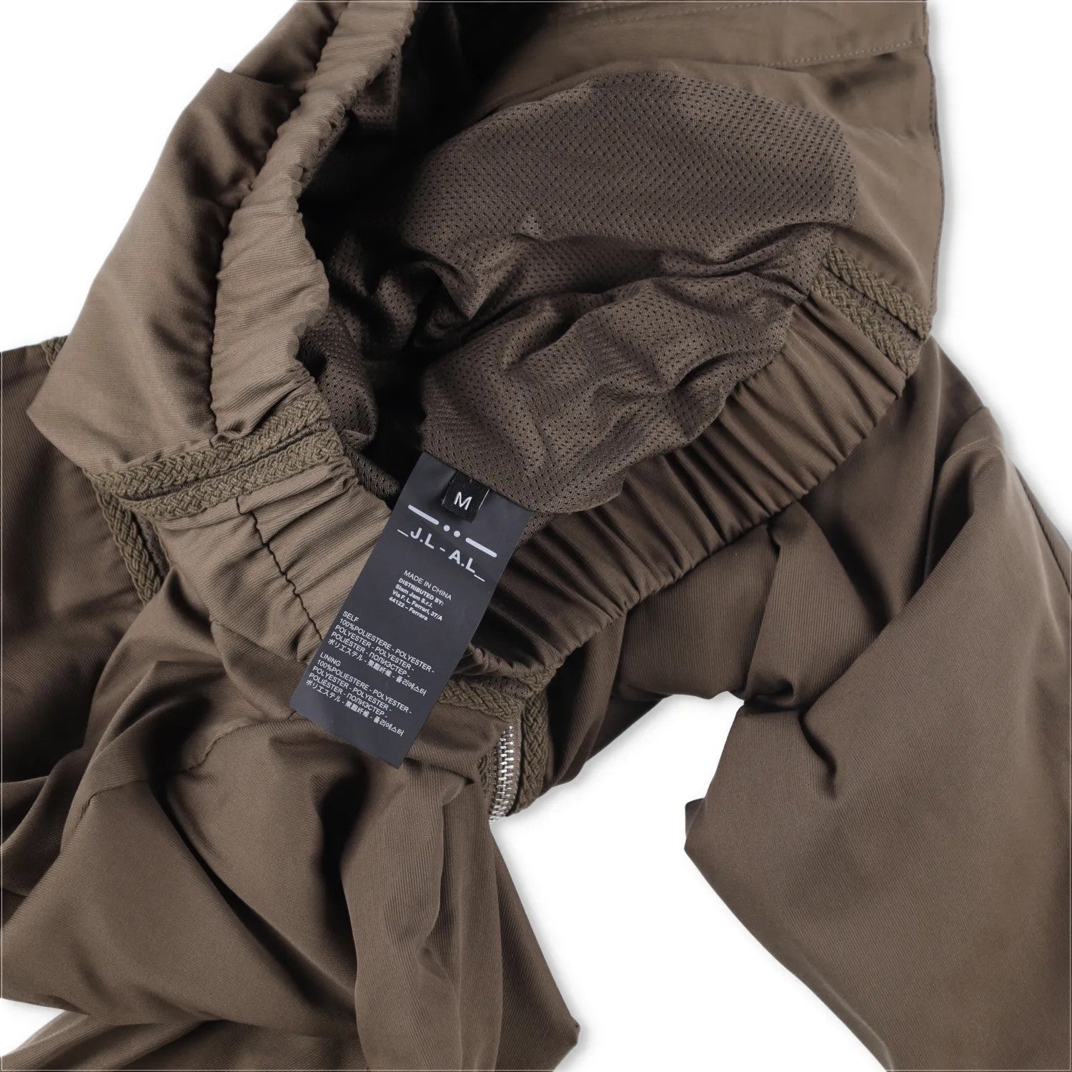 J.LAL Mens Karst Jacket Windbreaker Jacket Lightweight Polyester Green M RRP 565 — View 10