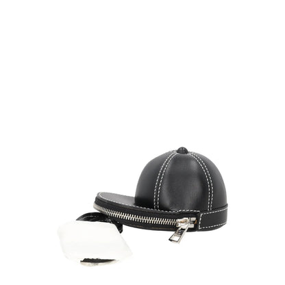J.W. ANDERSON Womens Nano Cap Crossbody Bag Leather Black Size S RRP 295 — View 2