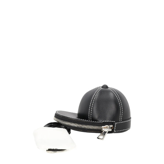 J.W. ANDERSON Womens Nano Cap Crossbody Bag Leather Black Size S RRP 295 — View 2