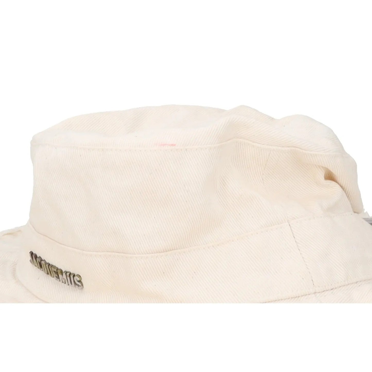 JACQUEMUS Unisex Jacqu Le Bob Artichaut Hat Neutrals Logo Strap Size 60 RRP 125 — View 10