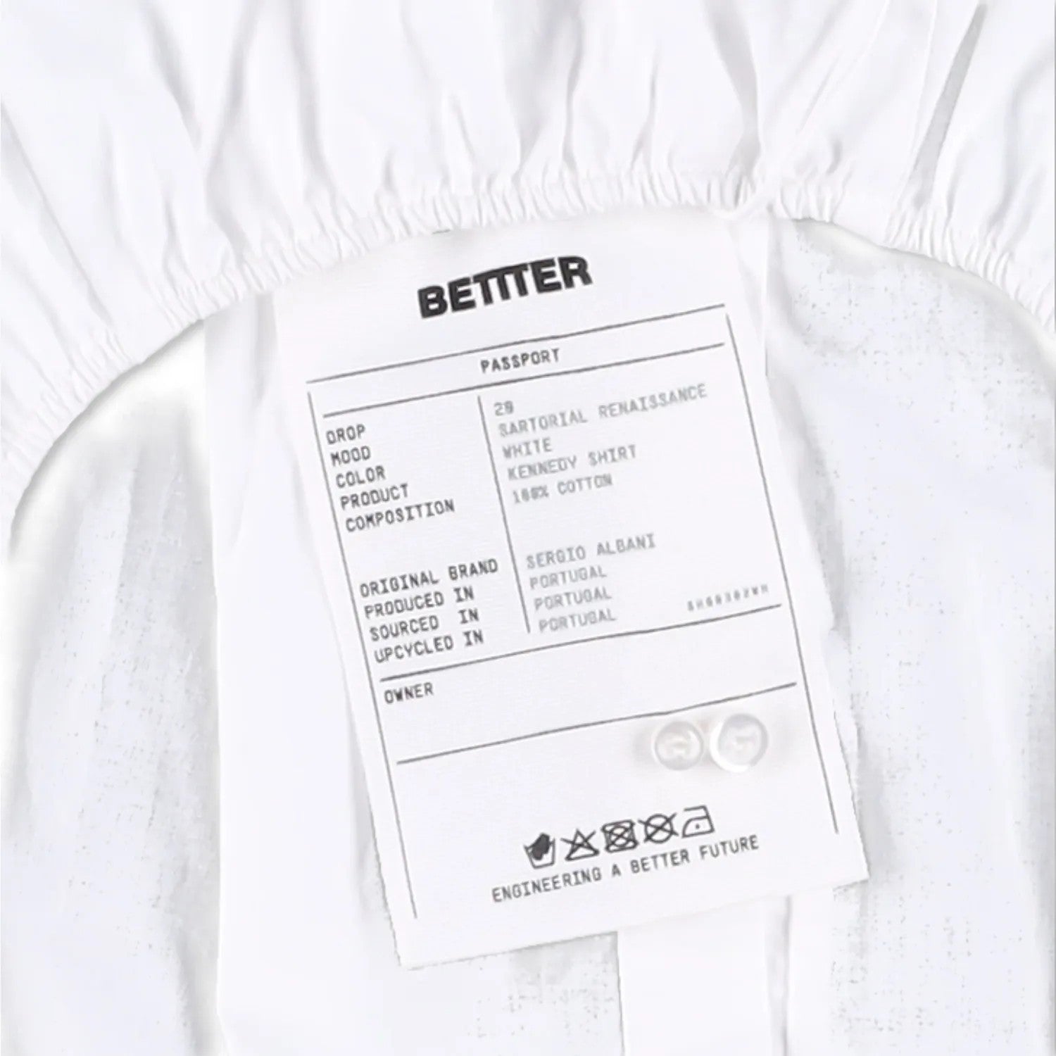 BETTTER X G&H Womens Kennedy Shirt Altered Front Bow Sleeveless White M RRP 378 — View 10