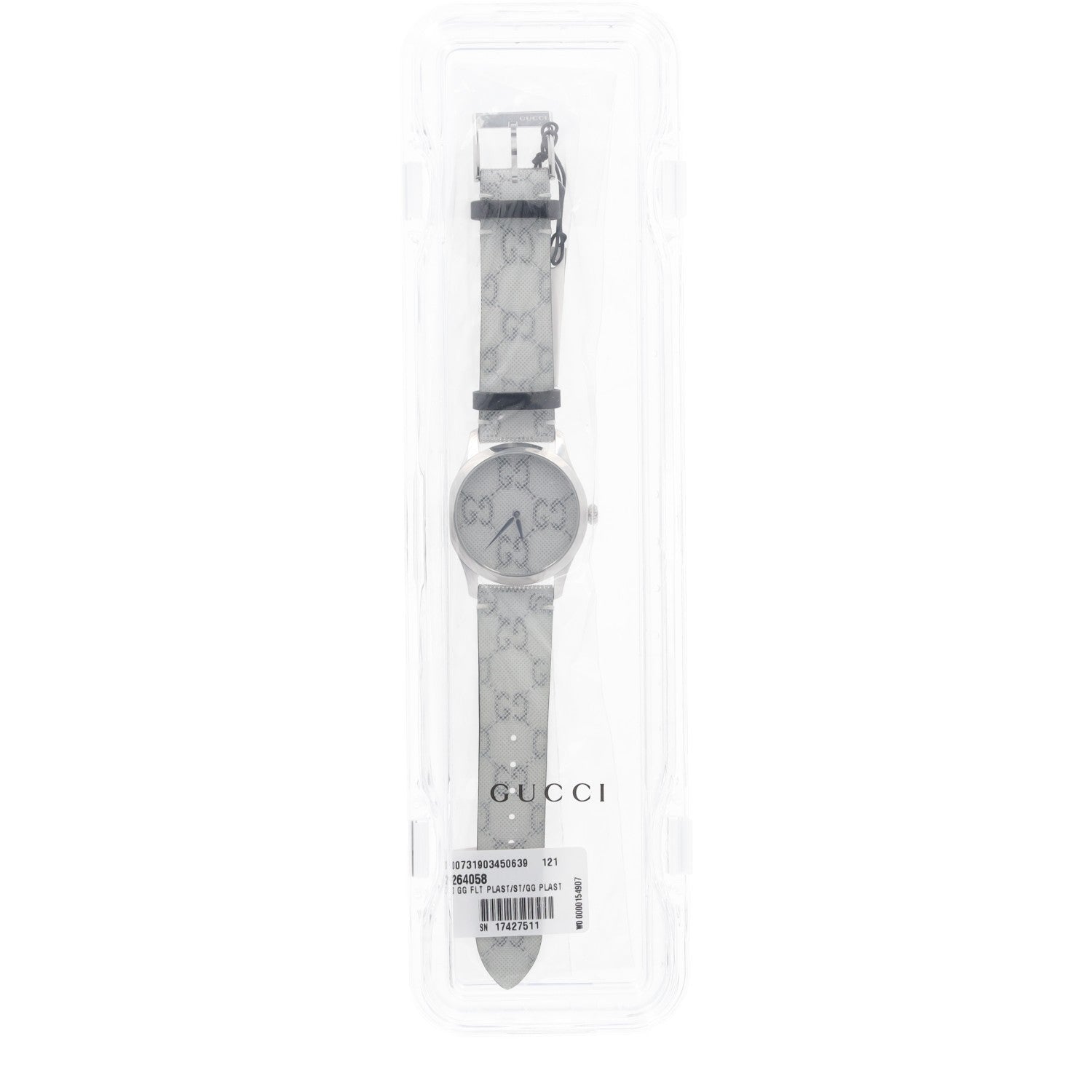 GUCCI G-Timeless watch, 38mm Unisex Transparent YA1264058 RRP710 — View 2