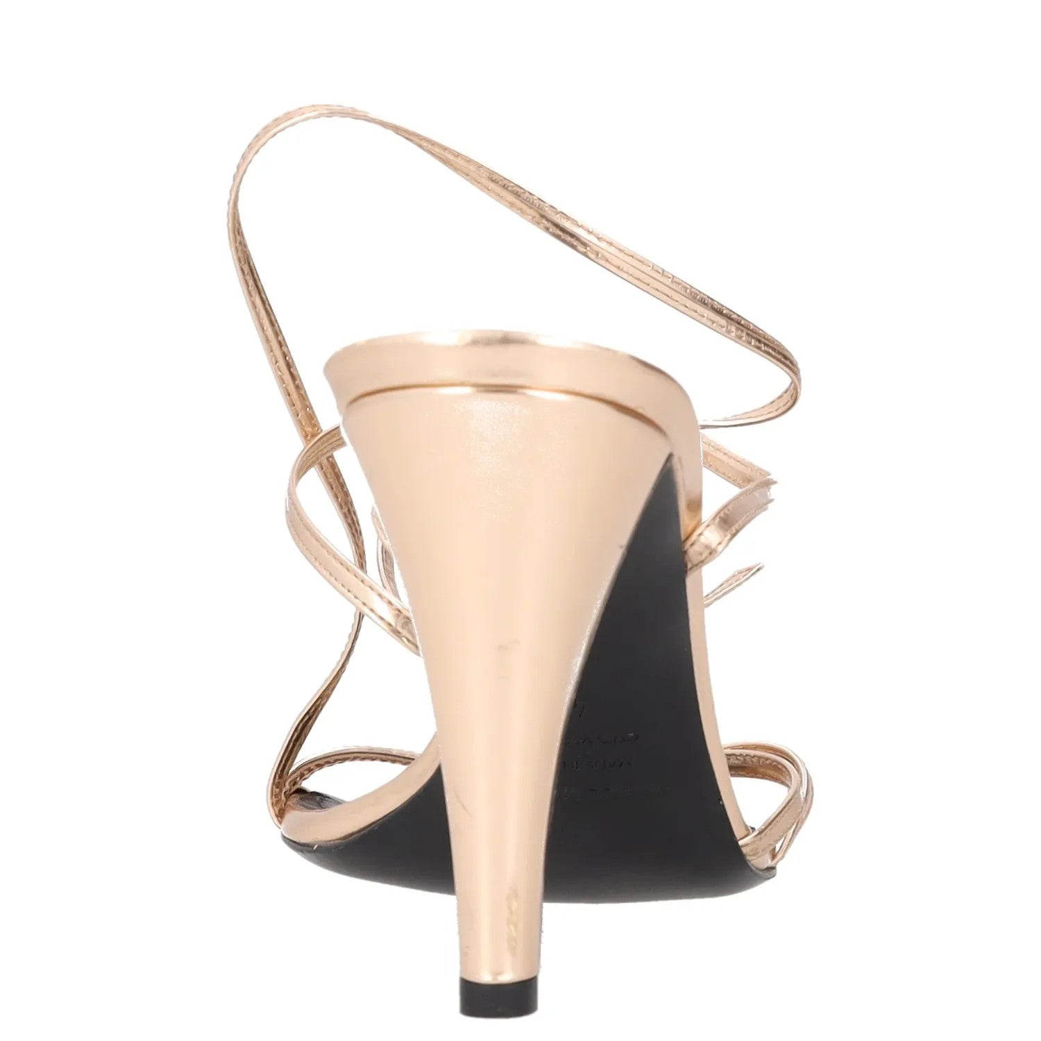 JACQUEMUS Womens Strappy Stiletto Heels Gold Leather Open Toe EU 40 RRP 325 — View 4