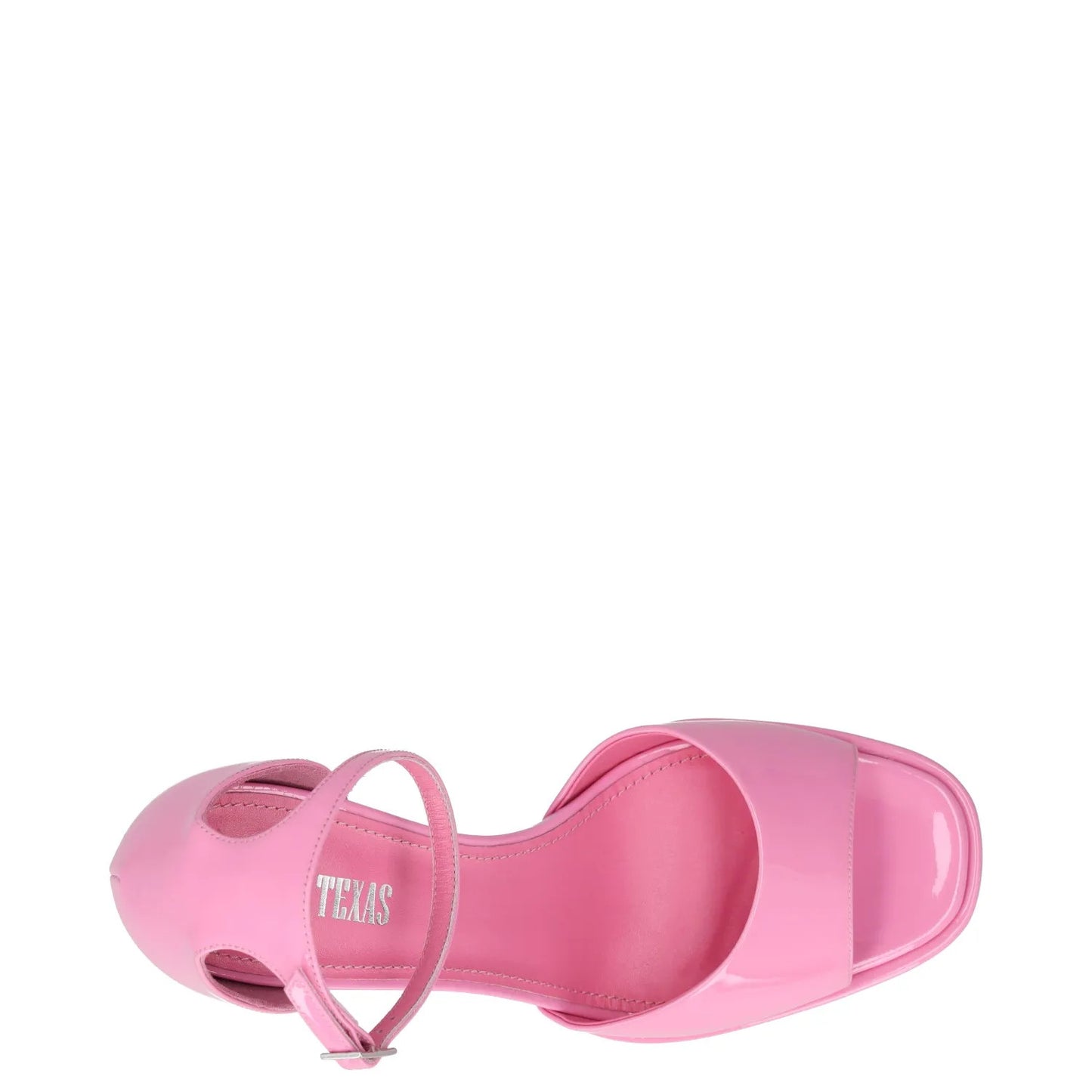 PARIS TEXAS Womens Heels Pink Leather Strappy Platform Heel Open Toe UK6 RRP 300 — View 7