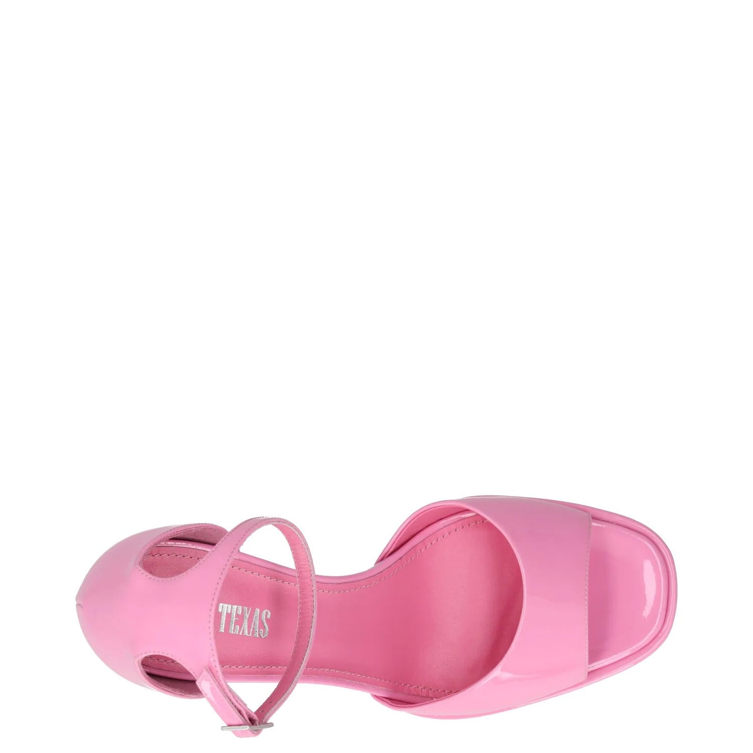 PARIS TEXAS Womens Heels Pink Leather Strappy Platform Heel Open Toe UK6 RRP 300 — View 7