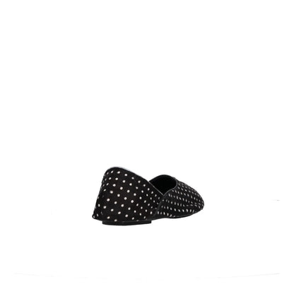 HAIDER ACKERMANN Mens Slip On Shoes Flat Black Leather Polka Dot EU 41 RRP 690 — View 6