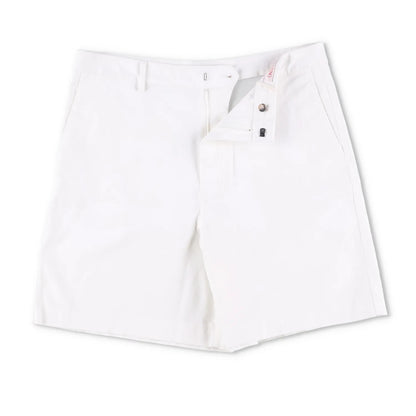 VALENTINO Men Bermuda Short Applicazioni V Metallo White Flat Front 52 RRP990 — View 5
