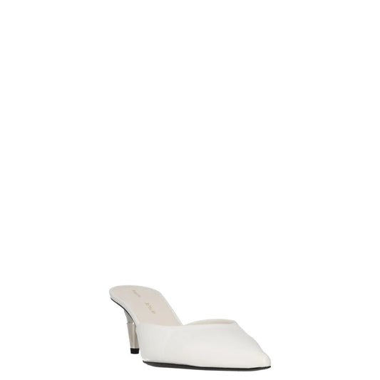 PROENZA SCHOULER Women Spike Mule Mid Pumps White Pointed Closed Toe EU38 RRP560 — View 2