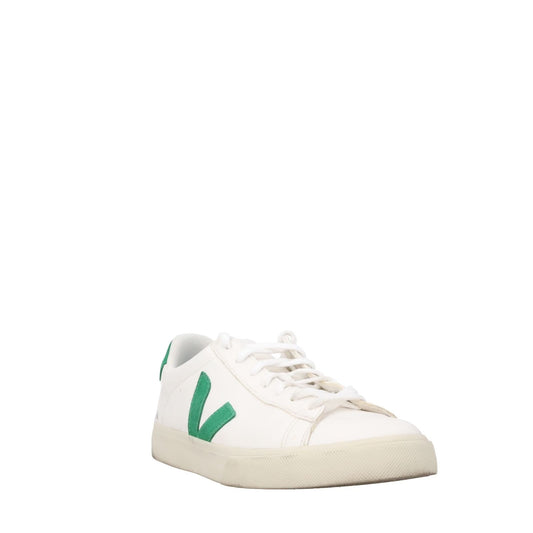 VEJO Womens Campo Paros Sneakers Low Top Lace Up White Green Leather UK 9 RRP136 — View 2