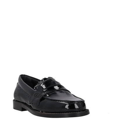 GOLDEN GOOSE Womens Flats Black Patent Leather Slip On Round Toe UK3 RRP 440 — View 2