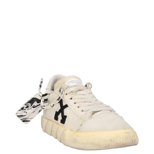OFF-WHITE Womens Trainer White Synthetic Black Logo Low Top Lace Up UK 4 RRP 245 — View 2
