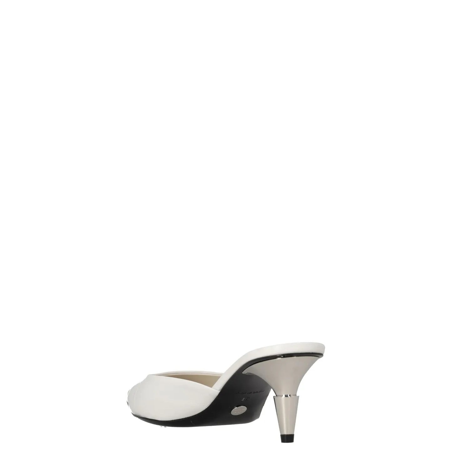 PROENZA SCHOULER Women Spike Mule Mid Pumps White Pointed Closed Toe EU38 RRP560 — View 5