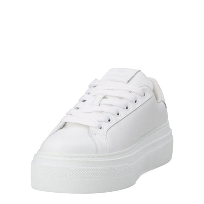 GIVENCHY Womens City Lace-Up Sneakers Leather Low Tops White  UK 5 RRP 625 — View 3