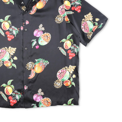 EDWARD CRUTCHLEY Mens Shirt Silk Collared Short Sleeve Buttoned Size XL RRP 300 — View 4