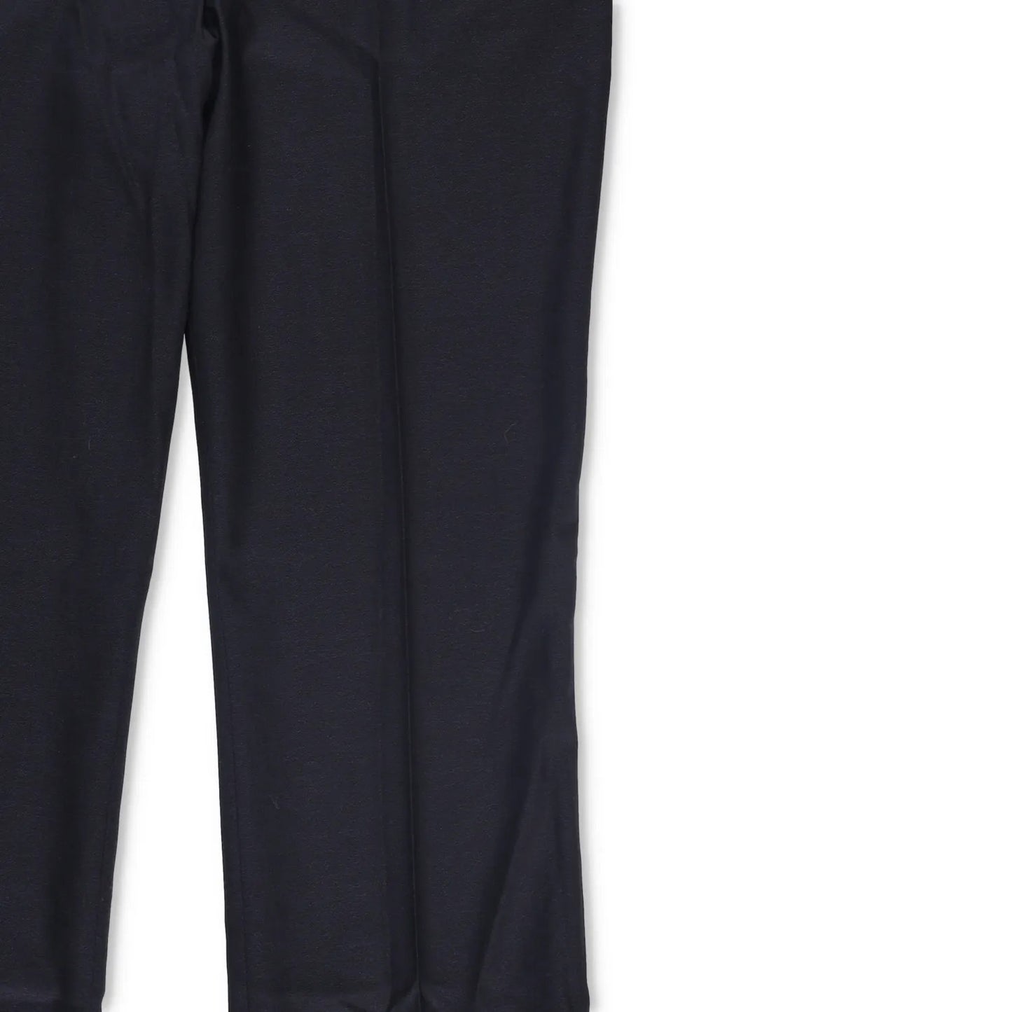 BETTTER Womens Double Waistband Trousers Slim Leg Black Grey Size L RRP 800 — View 3