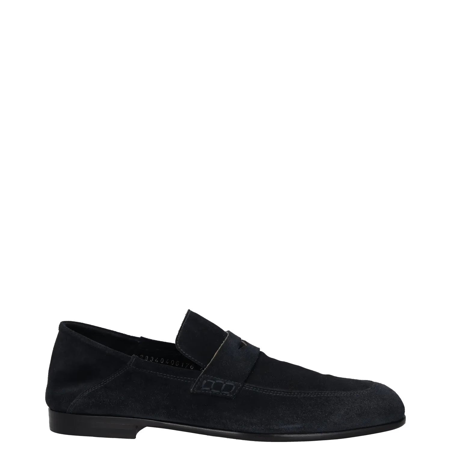 HARRYS Mens Dress Loafers Blue Suede Leather Slip On Elegant UK 8 RRP 250