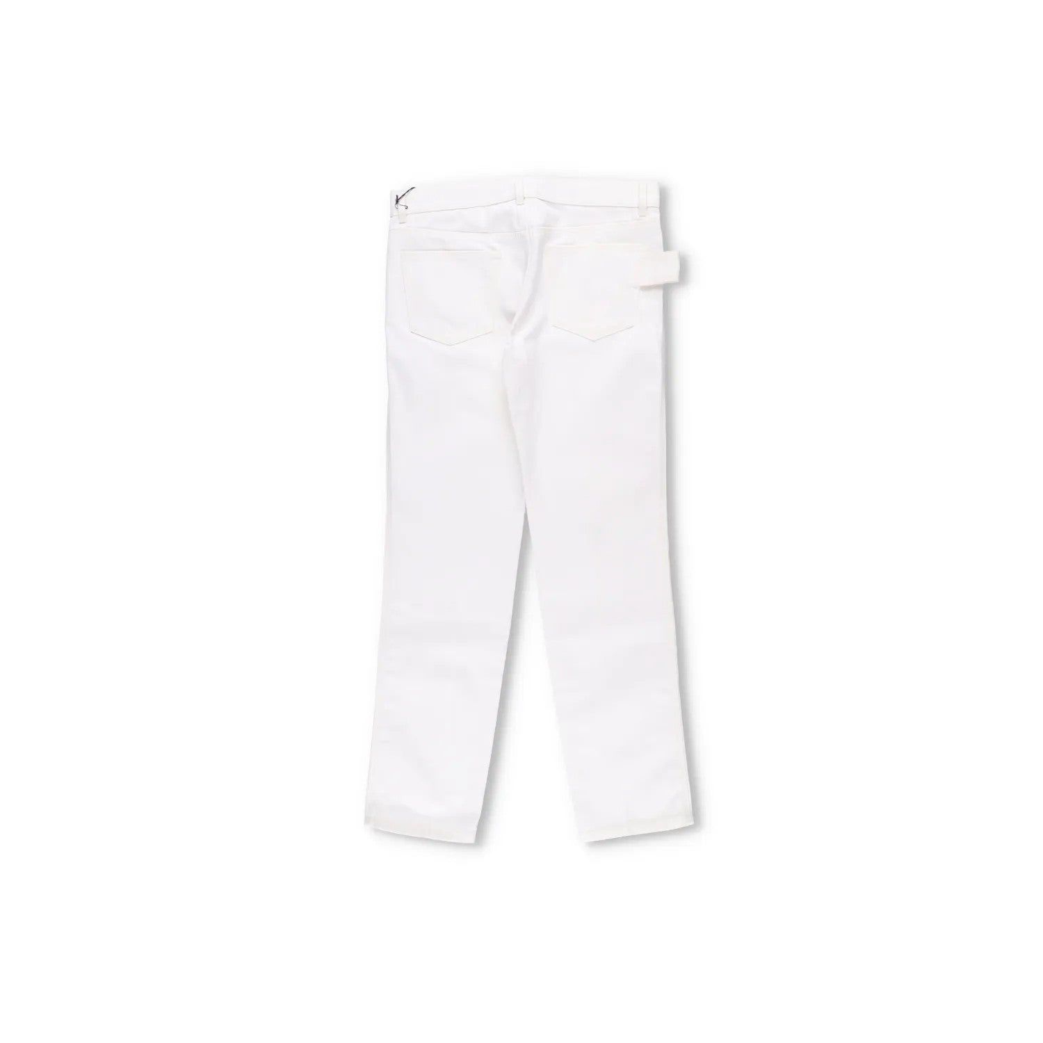 BOTTEGA VENETA Mens Denim Jeans Straight White 5 Pocket Size 40 RRP 650 — View 9