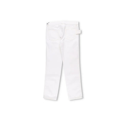 BOTTEGA VENETA Mens Denim Jeans Straight White 5 Pocket Size 40 RRP 650 — View 9
