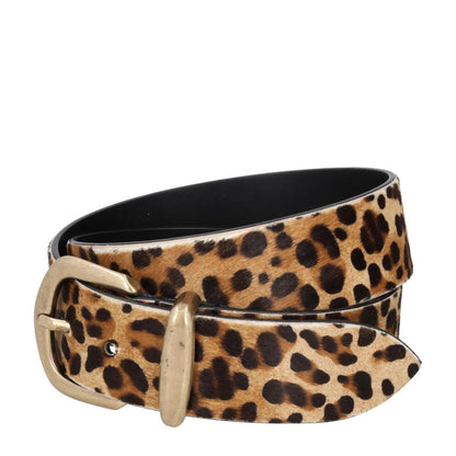 DOLCE & GABBANA Womens Waist Belt Leopard Print Gold Buckle Size 80 RRP 350 — View 2