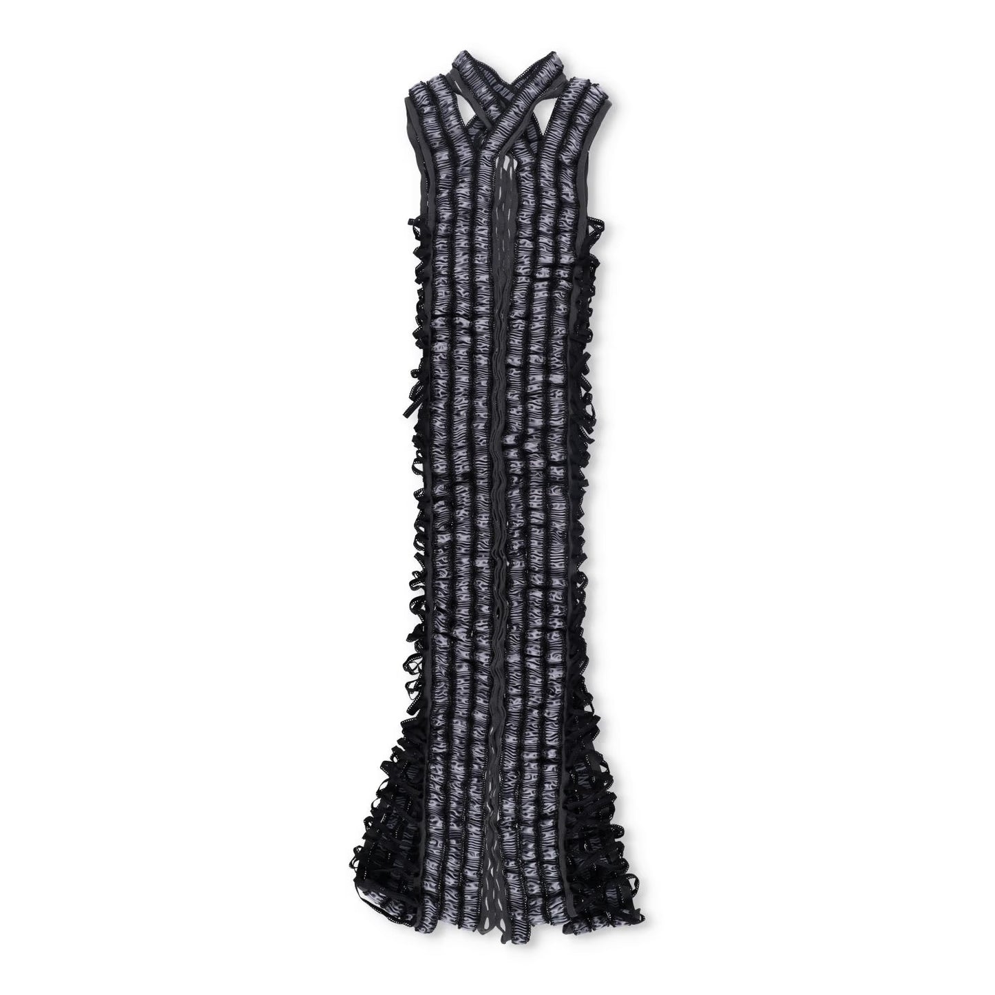 SINEAD O'DWYER Womens Shibari Criss-Cross Dress Maxi Multi Sleeveless 3 RRP 1865 — View 2