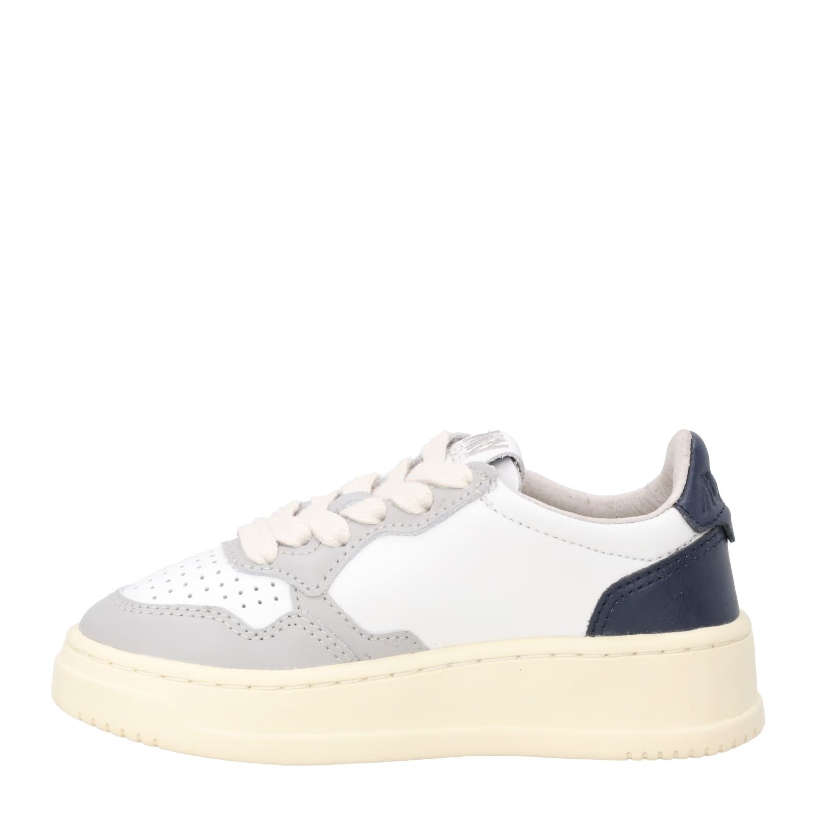 AUTRY Unisex Kids Medalist Trainers Leather Low Top White Comb EU 26 RRP 165 — View 4