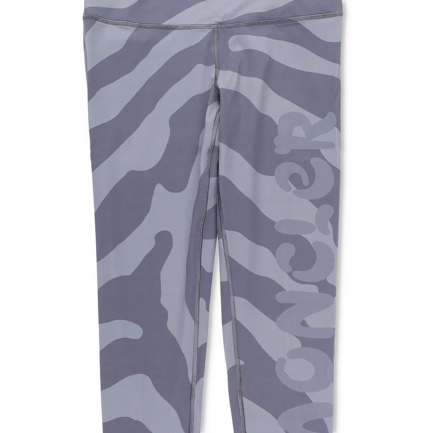 MONCLER GENIUS X Salehe Womens Bembury Jersey Leggings Capri Grey S RRP 340 — View 3