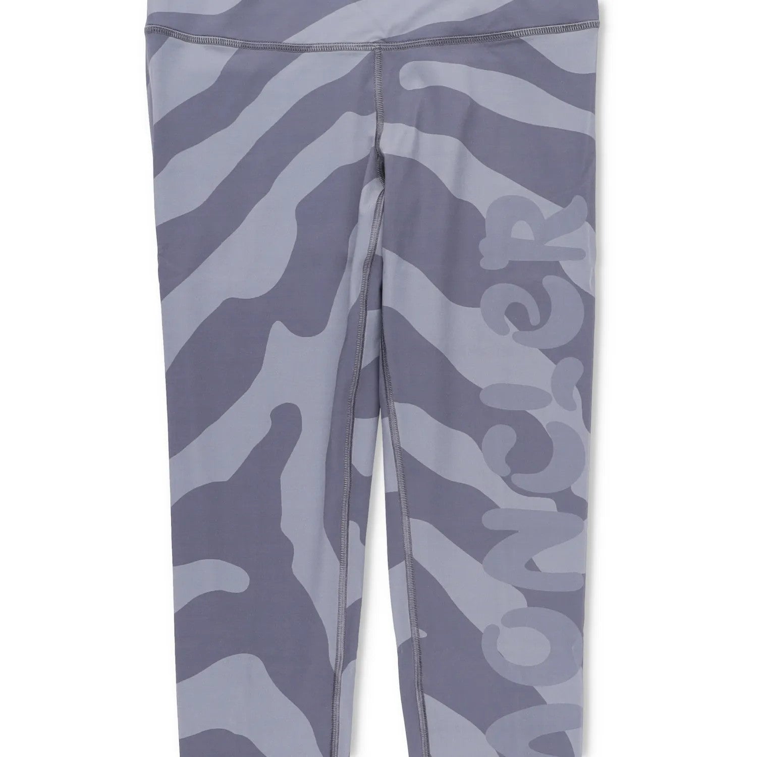 MONCLER GENIUS X Salehe Womens Bembury Jersey Leggings Capri Grey S RRP 340 — View 3
