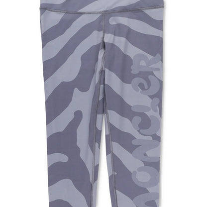 MONCLER GENIUS X Salehe Womens Bembury Jersey Leggings Capri Grey S RRP 340 — View 3