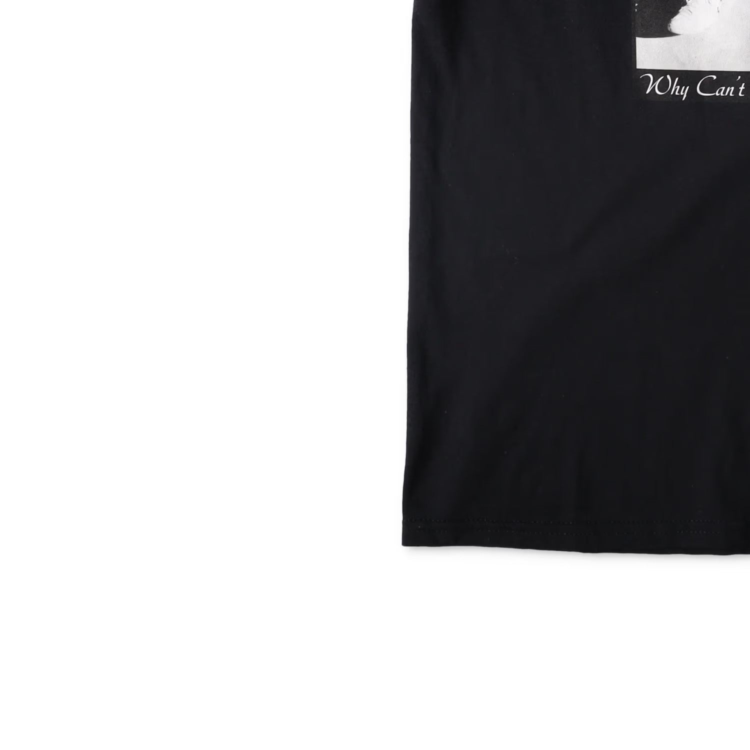 NOAH X The Cure Mens Why Can'T I Be You Logo T-Shirt Short Sleeve Black S RRP 55 — View 5