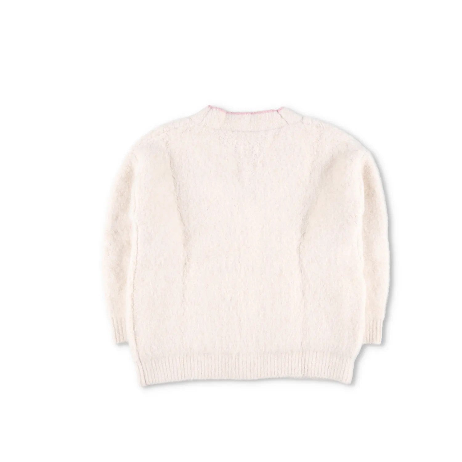 B + AB Womens Jumper Cardigan V-Neck Button Knit Pink Edge Size S RRP 350 — View 7