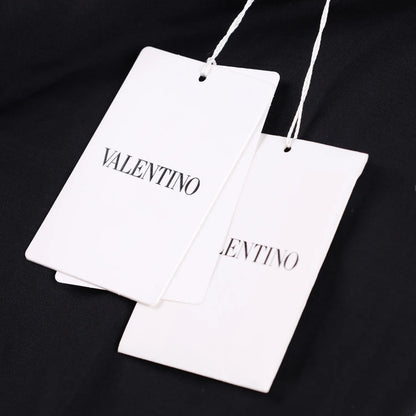 Valentino Mens Trousers Black Flat Front Zip Straight Leg Size 54 RRP 650 — View 10