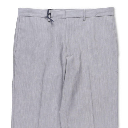 PRADA Mens Mohair Seta Suit Tailored Trousers Grey Dress Pants Size 48 RRP 1532 — View 2