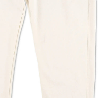 JIL SANDER Womens Sweatpants Ivory Relaxed Fit Drawstring Cotton Size XS RRP 240 — View 3